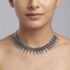 Celestial German Silver Necklace