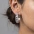 Shiny Silver Hoops